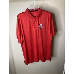 - Ohio State Buckeyes Polo Shirt Red Size XL University